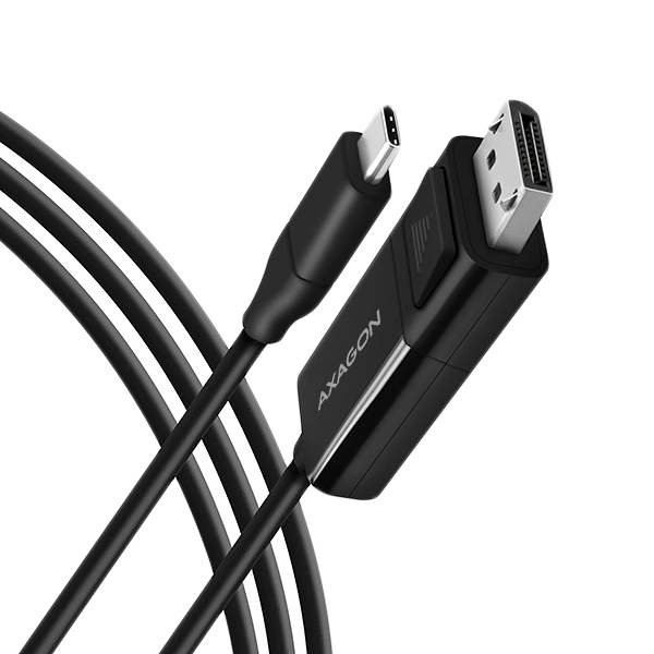 Active USB-C -> DisplayPort cable — AXAGON