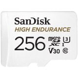 SANDISK High Endurance microSDXC 256GB + SD Adapter