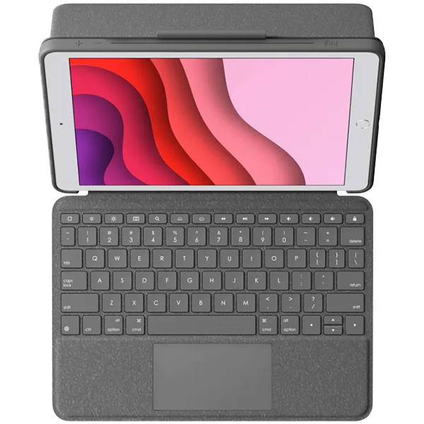LOGITECH Combo Touch for iPad (7th, 8th, and 9th gen)