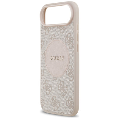 Guess 4G Circle Classic Logo MagSafe case for iPhone Air - pink