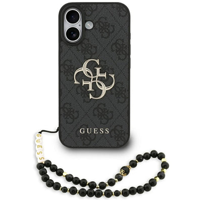 Guess 4G Strap 4G Classic Logo Case for iPhone 17 - Black