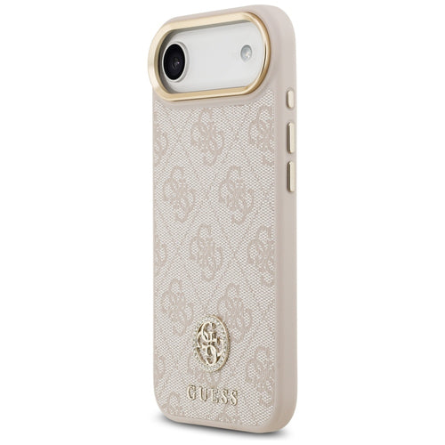 Guess 4G Strass Logo MagSafe Case for iPhone Air - Pink