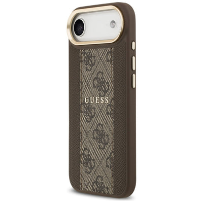 Guess 4G Stripe MagSafe case for iPhone Air - brown