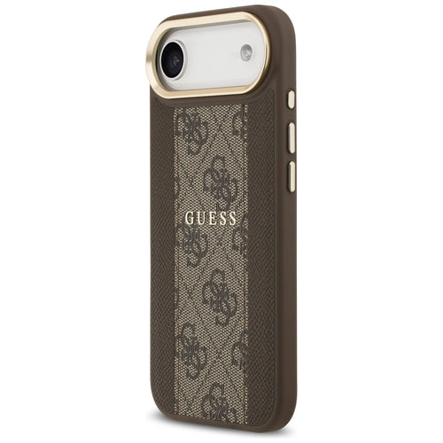 Guess 4G Stripe MagSafe case for iPhone Air - brown