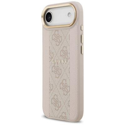 Guess 4G Stripe MagSafe Case for iPhone Air - Pink