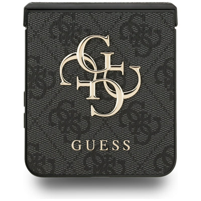 Guess Big 4G Logo Classic Logo Case for Samsung Galaxy Z Flip 7 - Black