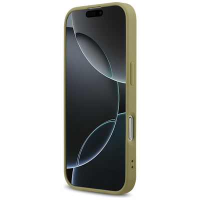 Guess Fixed Glitter Big 4G case for iPhone 17 - gold