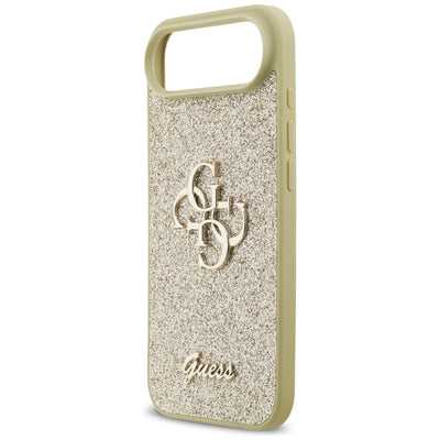 Guess Fixed Glitter Big 4G case for iPhone Air - gold