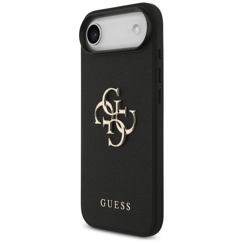 Guess Grained Big 4G & Classic Logo case for iPhone Air - black