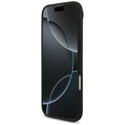 Guess Grained Big 4G & Classic Logo case for iPhone Air - black