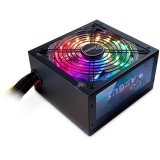 Power Supply INTER-TECH Argus RGB, 80PLUS Bronze, 500W, Retail, 1x140 Fan, 1x20+4Pin, 4+4Pin, 1xPCI-e 6+2Pin, 4x4Pin (Molex),