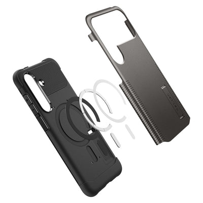 Spigen Slim Armor Mag MagSafe Case for Samsung Galaxy S25 FE - Gray