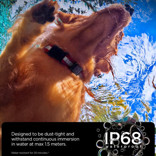 Spigen Tough Armor Pet Collar AirTag 1/2 Case - Black