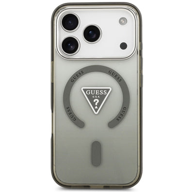 Guess IML Gradient Triangle Logo MagSafe Case for iPhone 17 Pro - Green