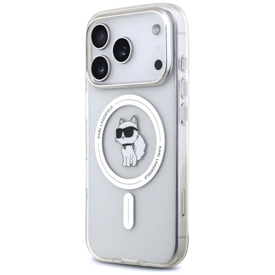 Karl Lagerfeld IML Choupette MagSafe Case for iPhone 17 Pro - Clear