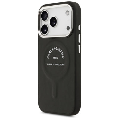 Karl Lagerfeld Karl RSG Logo MagSafe Case for iPhone 17 Pro Max - Black