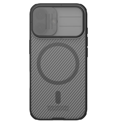 Nillkin CamShield Pro MagSafe Compatible Case for iPhone 17 - Transparent Black