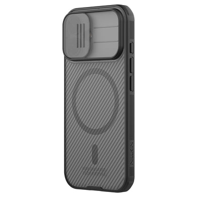Nillkin CamShield Pro MagSafe Compatible Case for iPhone 17 - Transparent Black