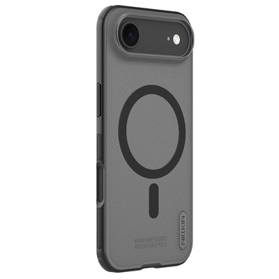 Nillkin Super Frosted Shield Pro MagSafe Compatible Case for iPhone 17 Air - Transparent Black
