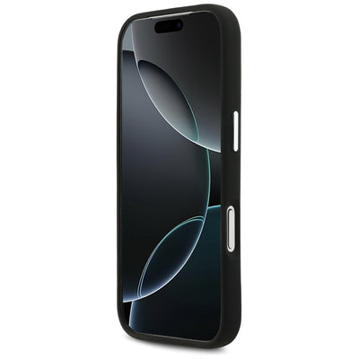 Mercedes Silicone Vintage Logo MagSafe Case for iPhone 17 Pro - Black