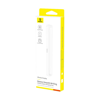 Baseus Smooth Writing Stylus Charging Case with Baseus Simple USB-C 3A Cable 30cm - White