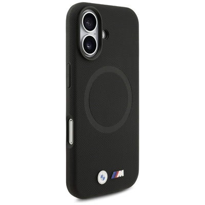 BMW M FW Metal Logo MagSafe Case for iPhone 17 - Black