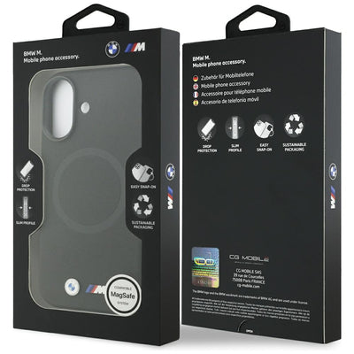BMW M FW Metal Logo MagSafe Case for iPhone 17 - Black