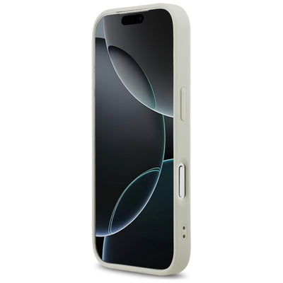 DKNY Checkered with Printed Stripes iPhone 17 Pro Case - Beige