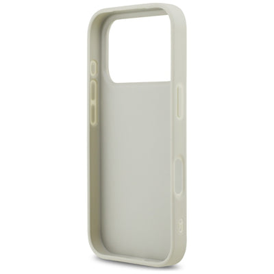 DKNY Checkered with Printed Stripes iPhone 17 Pro Case - Beige