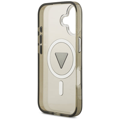 Guess IML Gradient Triangle Logo MagSafe case for iPhone 17 - olive