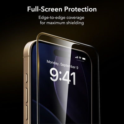 ESR UltraFit Armorite Pro Tempered Glass for iPhone 17 Pro - Clear