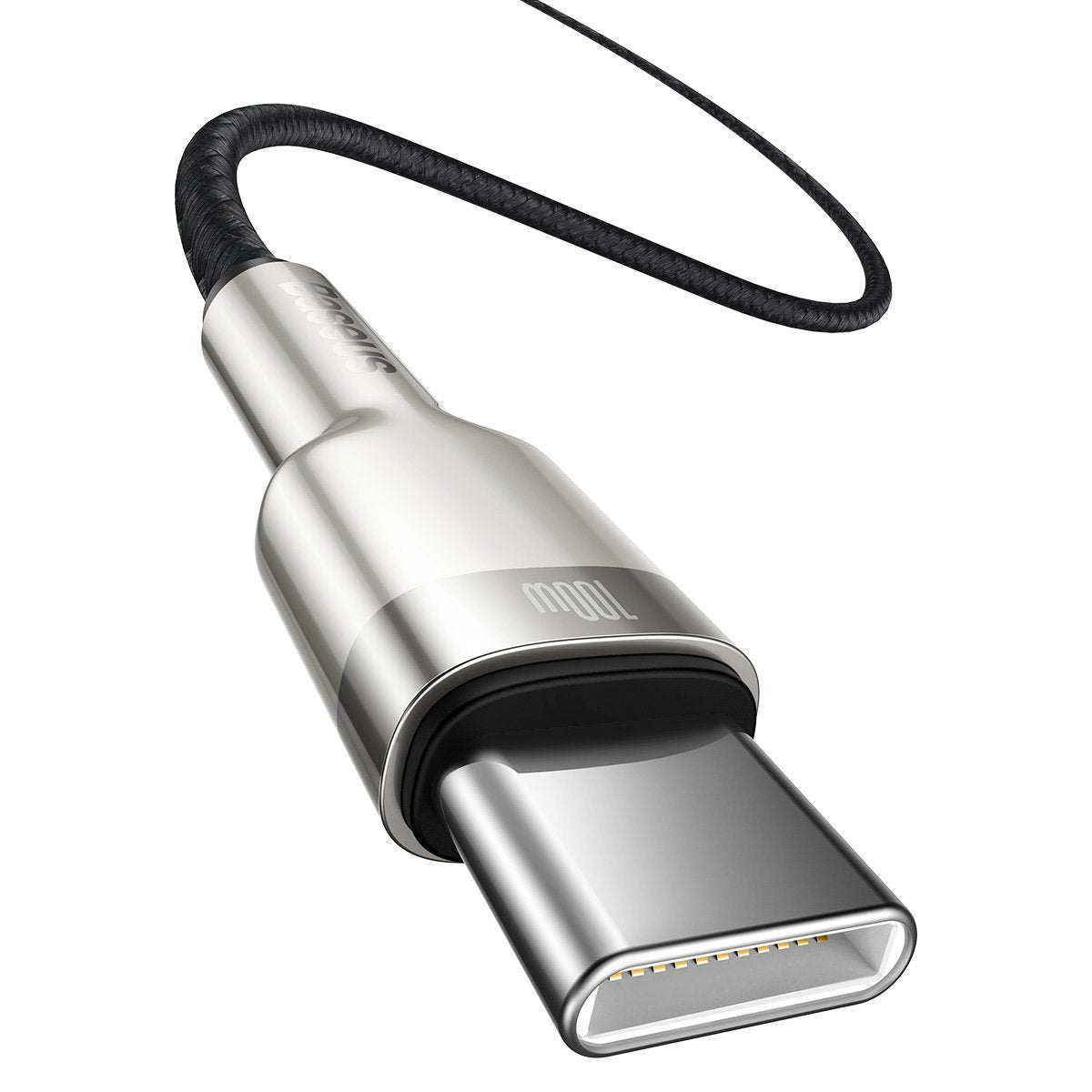 Cable USB-C to USB-C Baseus Cafule, 100W, 1m (black) - Product Image 5