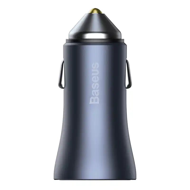 Baseus Golden Contactor Pro car charger, 2x USB, 40W (gray) - Product Image 5