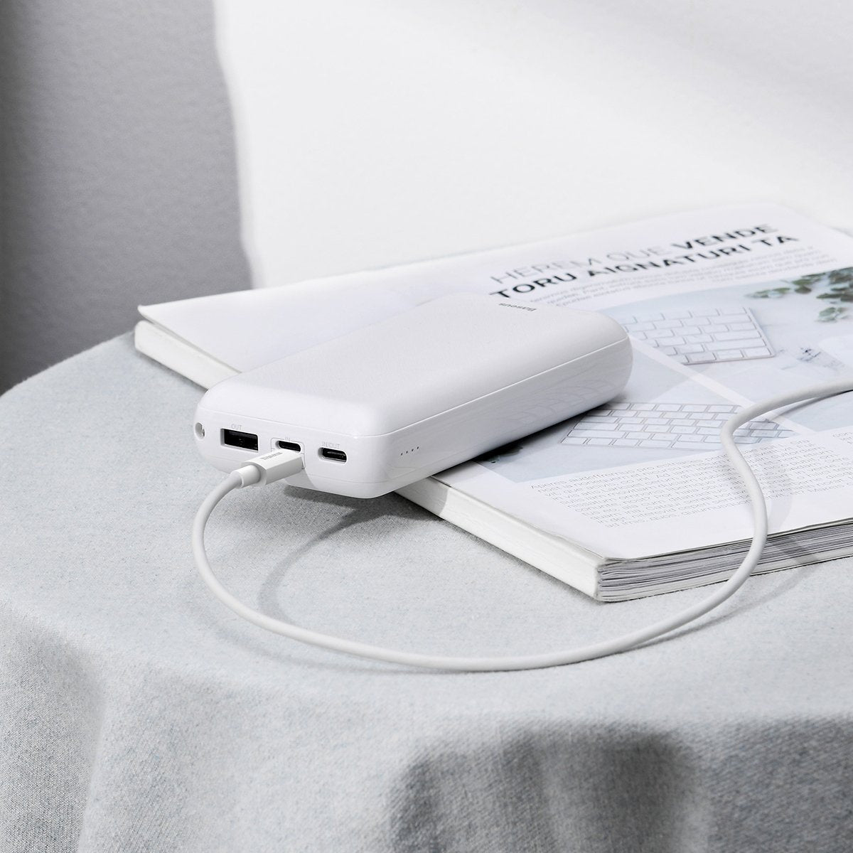 Baseus Simple Wisdom Data Cable Kit USB to Micro 2.1A (2PCS/Set) 1.5m White - Product Image 9