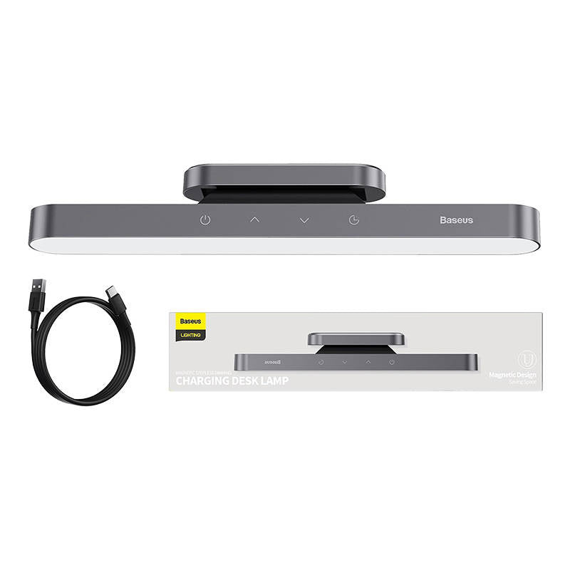 Lamp Baseus Magnetic Stepless, with a touch panel (grey) - Product Image 1