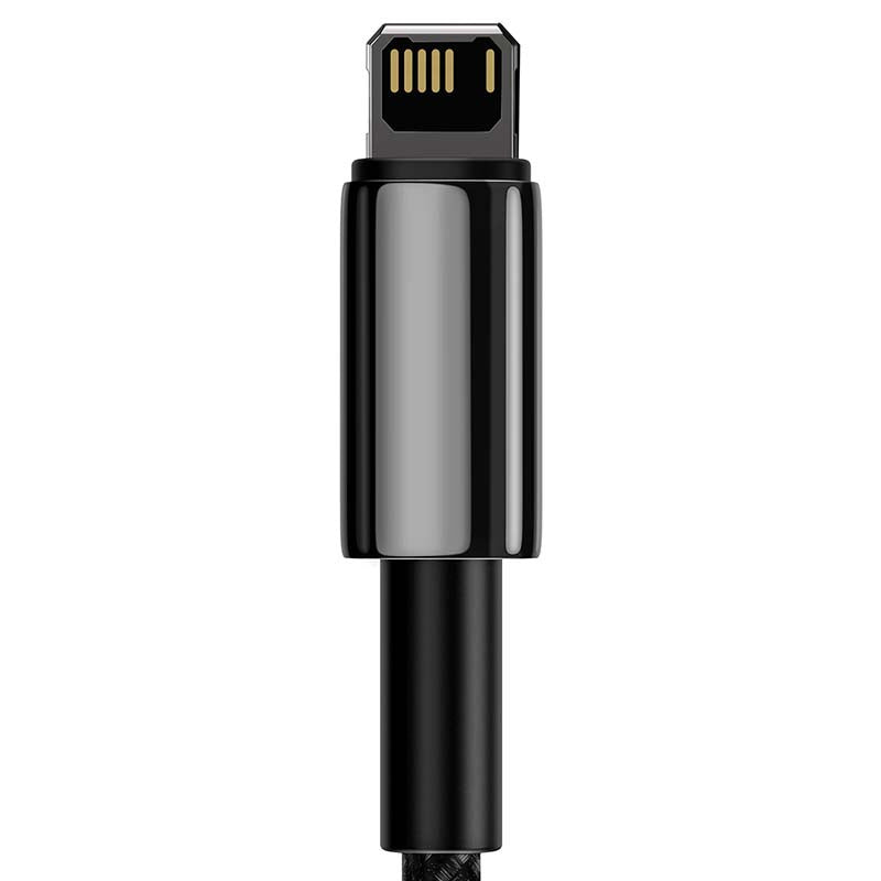 Baseus Tungsten Gold Cable USB to iP 2.4A 1m (black) - Product Image 5
