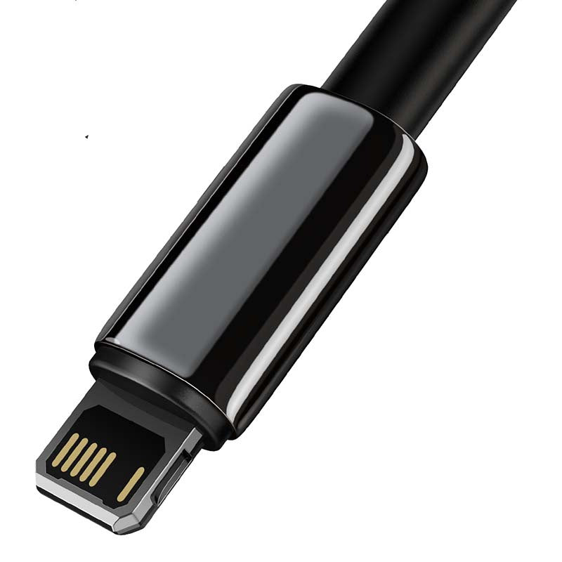 Baseus Tungsten Gold Cable USB to iP 2.4A 1m (black) - Product Image 6