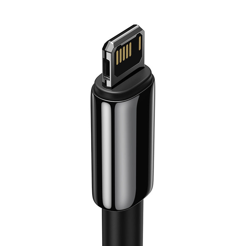 Baseus Tungsten Gold Cable USB to iP 2.4A 2m (black) - Product Image 3