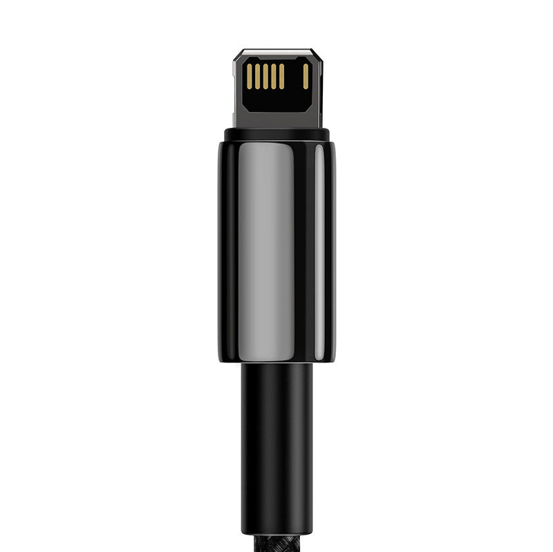Baseus Tungsten Gold Cable USB to iP 2.4A 2m (black) - Product Image 4