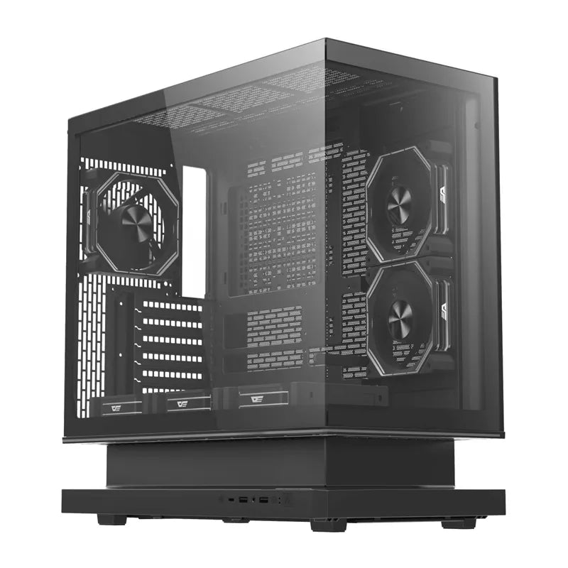 Computer case DarkFlash F1 +6 Fans (Black) - Image 1