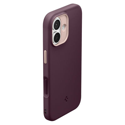 Spigen Nano Pop Mag MagSafe case for iPhone 17 - burgundy