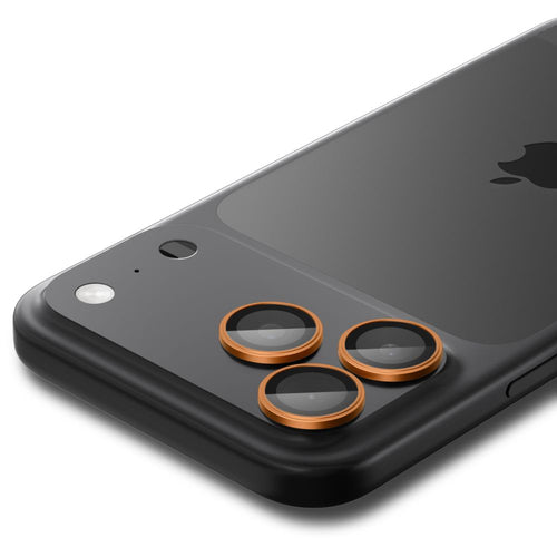 Spigen Optik Pro Camera Lens Glass for iPhone 16 Pro / Max / 17 Pro / Max - Orange