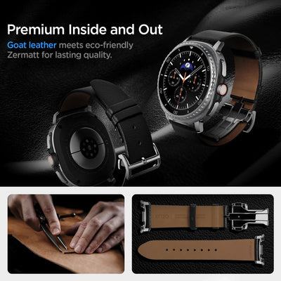 Spigen Enzo Strap for Samsung Galaxy Watch 40/44/46 mm - Black