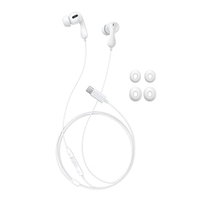 Baseus Encok CZ20 In-Ear Wired USB-C Headphones - White