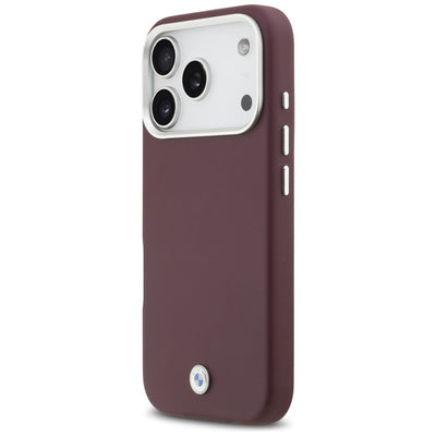 BMW Sign Full Wrapped Metal MagSafe Case for iPhone 17 Pro - Red