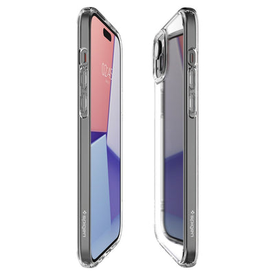 Spigen Ultra Hybrid iPhone 15 Plus Case - Clear
