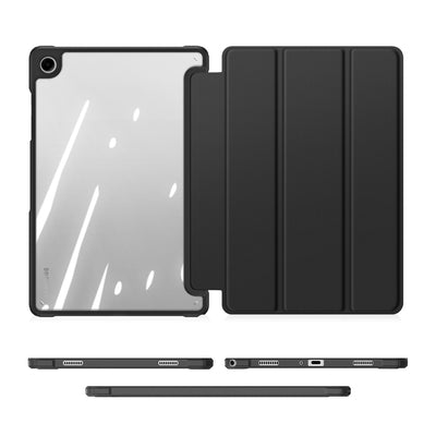 Dux Ducis Toby Armored Flip Case for Samsung Galaxy Tab A11 Plus/A9 Plus - Black