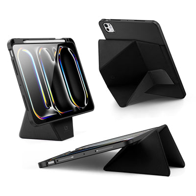 Dux Ducis Vers Case for iPad Pro 11" (2024/2025) with Stand and Apple Pencil Holder - Black