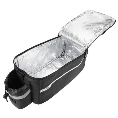 WYA26Y0S Thermal Bike Pannier Bag with Shoulder Strap - Black — Hurtel
