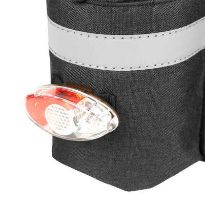 WYA26Y0S Thermal Bike Pannier Bag with Shoulder Strap - Black — Hurtel